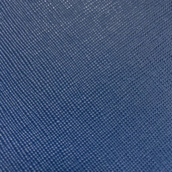 NEW FURLA Ink Blue Saffiano Leather Shopper Tote Bag Made in Italy - D-Light